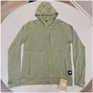 The North Face Icebreaker Merino 200 Wool Tech Fleece Zip Hoodie Men’s M Green